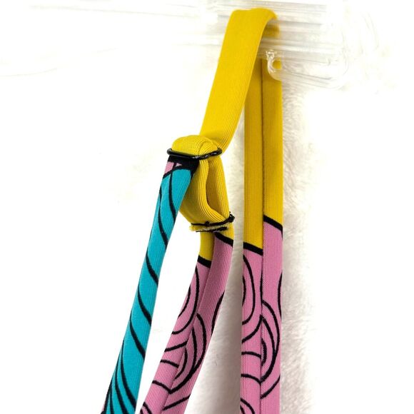 Disney Nightmare Before Christmas Sally Bikini Ruffled Flounce Swim Top Womens M - Picture 4 of 7